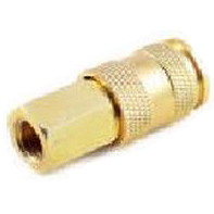 Быстроразъем пневматический ER-BSE1-2SF:с клапаном с внутренней резьбой 1/4" (латунь) ЭВРИКА /1/10